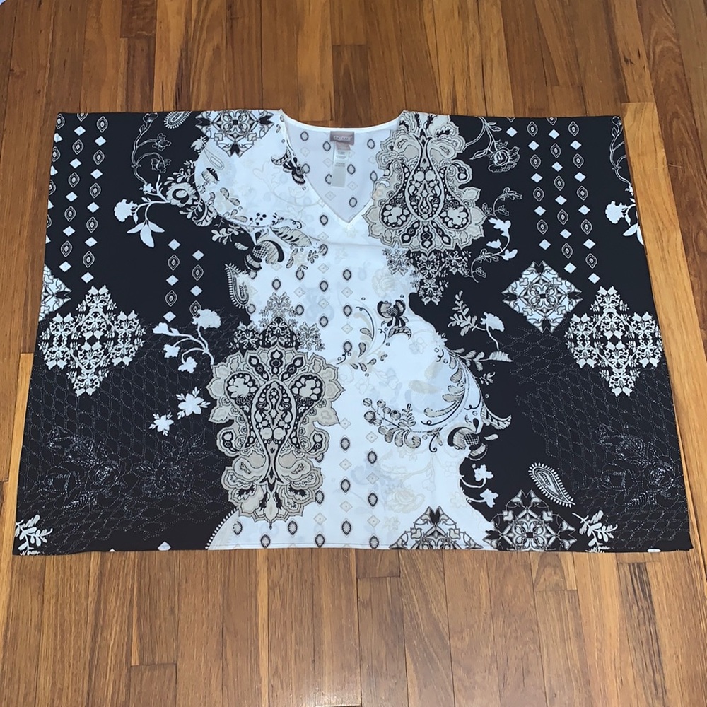 Chico’s Patterned Poncho